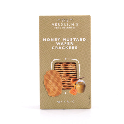 Verduijn's Honey Mustard Wafer Crackers Käse-Waffeln mit Honig und Senf Bild 1