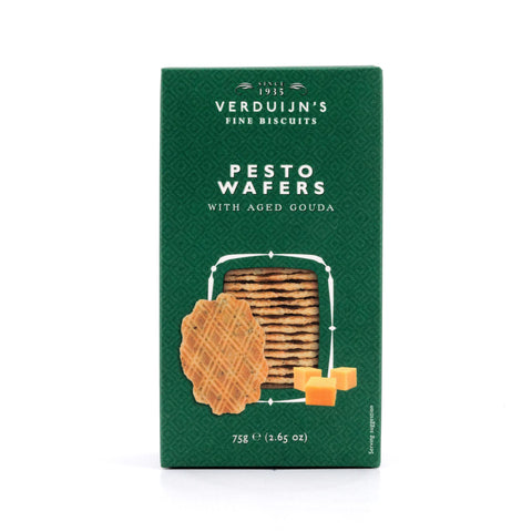 Verduijn's Pesto Wafers Käsewaffeln mit Basilikum und Knoblauch Bild 1