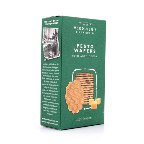 Verduijn's Pesto Wafers Käsewaffeln mit Basilikum und Knoblauch Bild 2