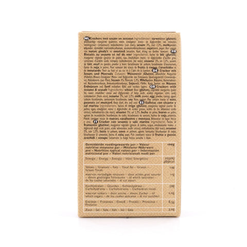 Verduijn's Sesame Cracker Waffeln mir Sesam und Meersalz Bild 4