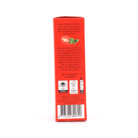 Verduijn's Tomato Wafer Crackers Waffeln mit Tomate und Basilikum Bild 5